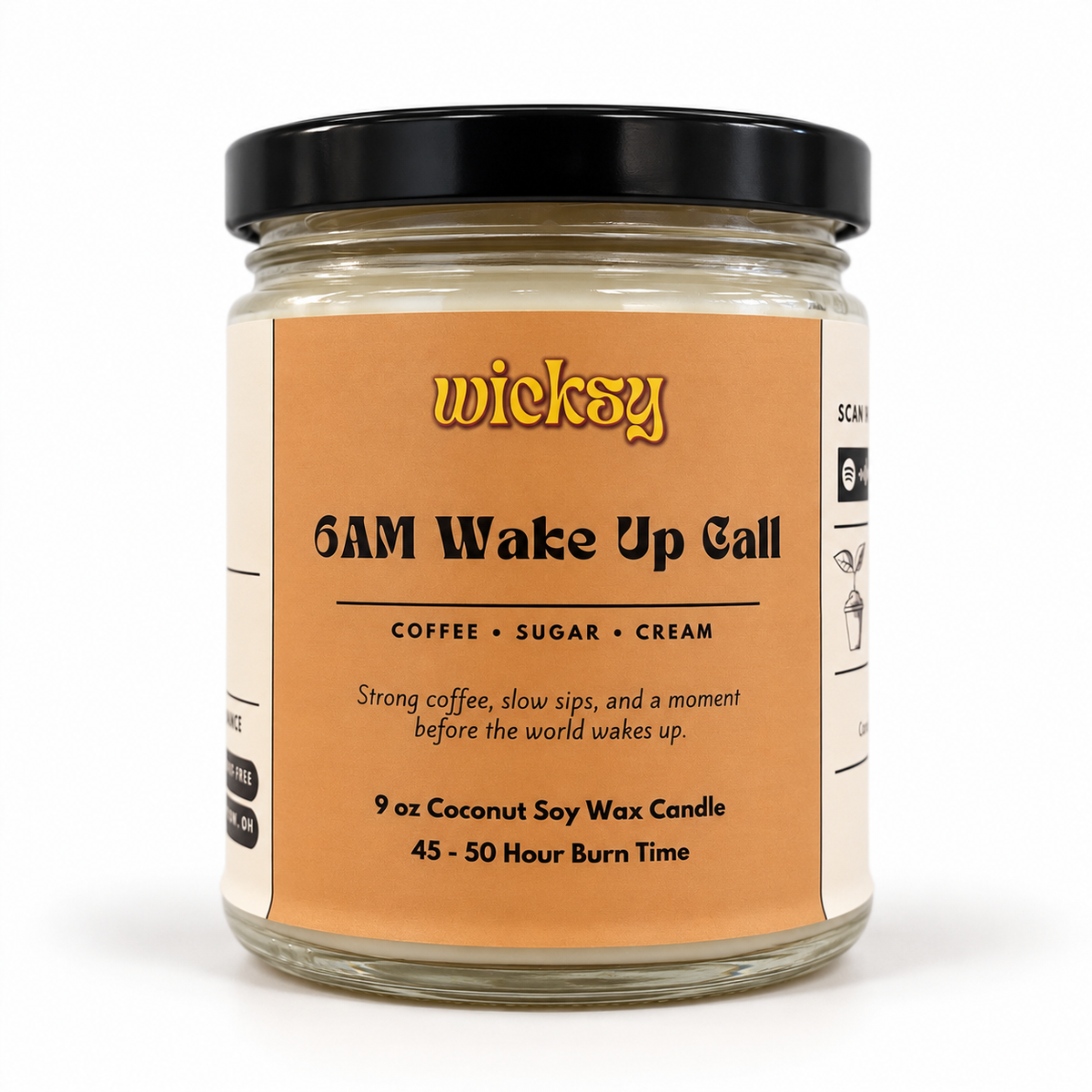 6AM Wake Up Call Candle