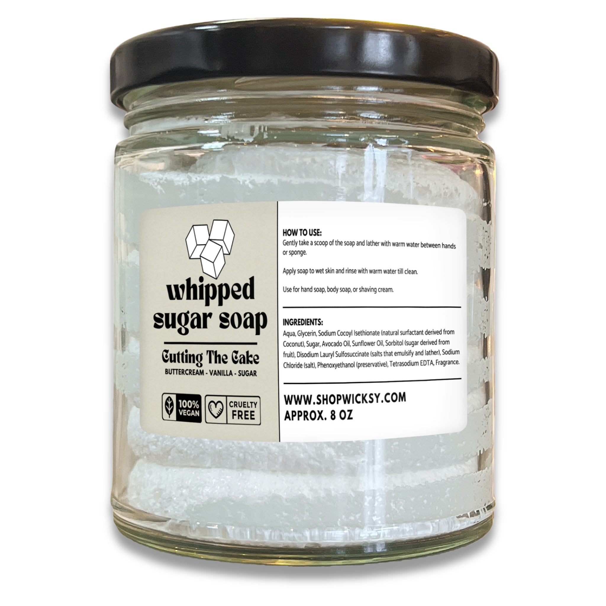 Whipped Sugar Soaps