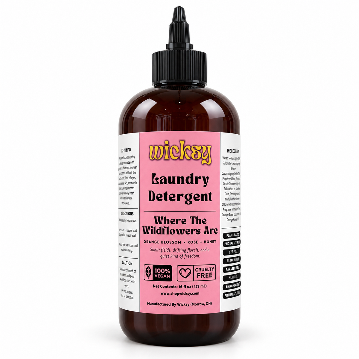 Where The Wildflowers Are Laundry Detergent