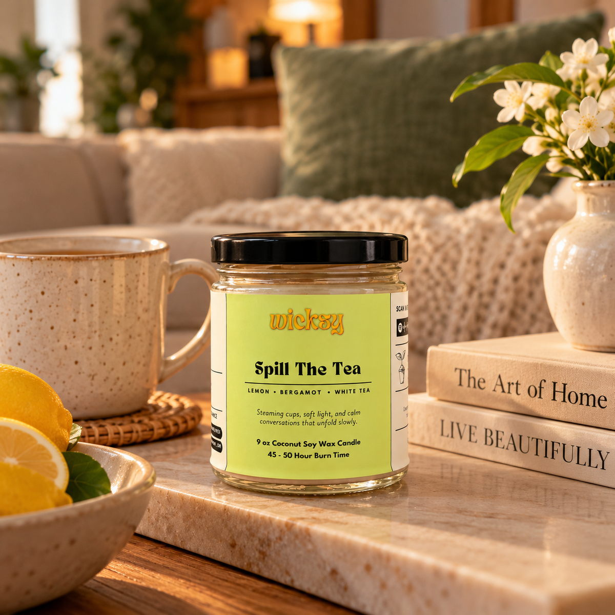Spill The Tea Candle