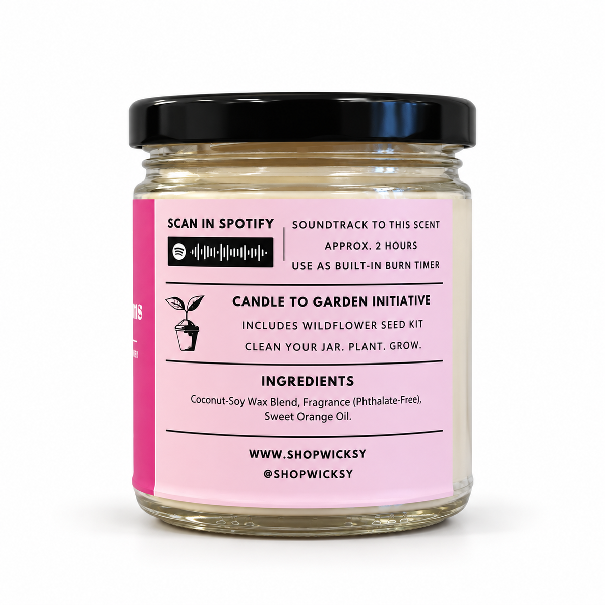 Midnight Blossoms Candle