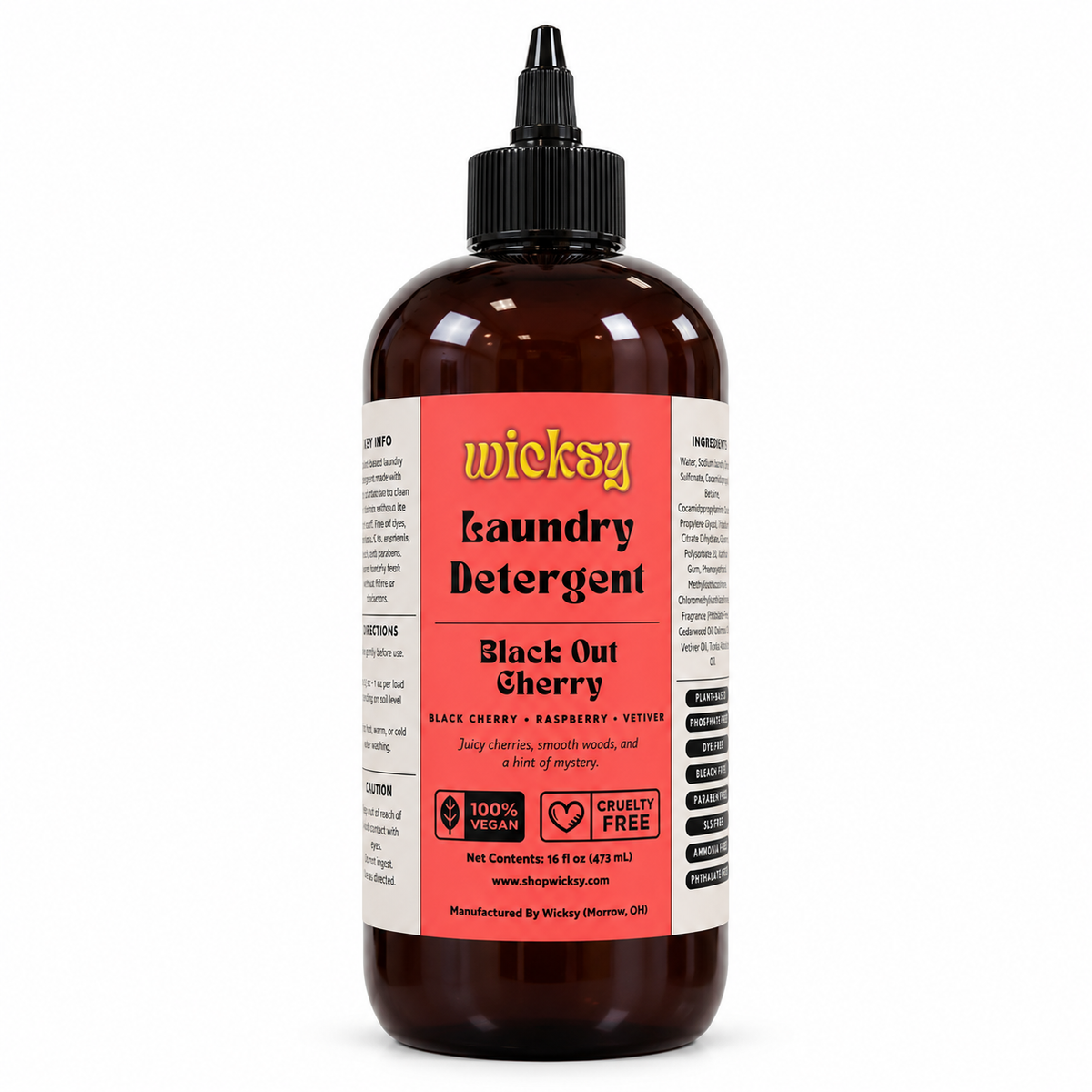 Black Out Cherry Laundry Detergent
