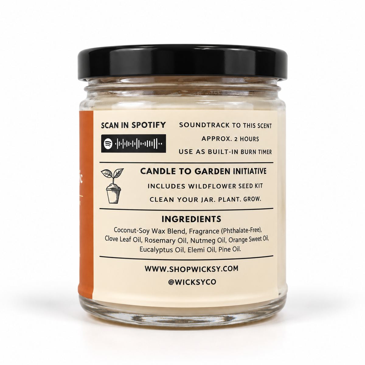 Molasses Magic Candle