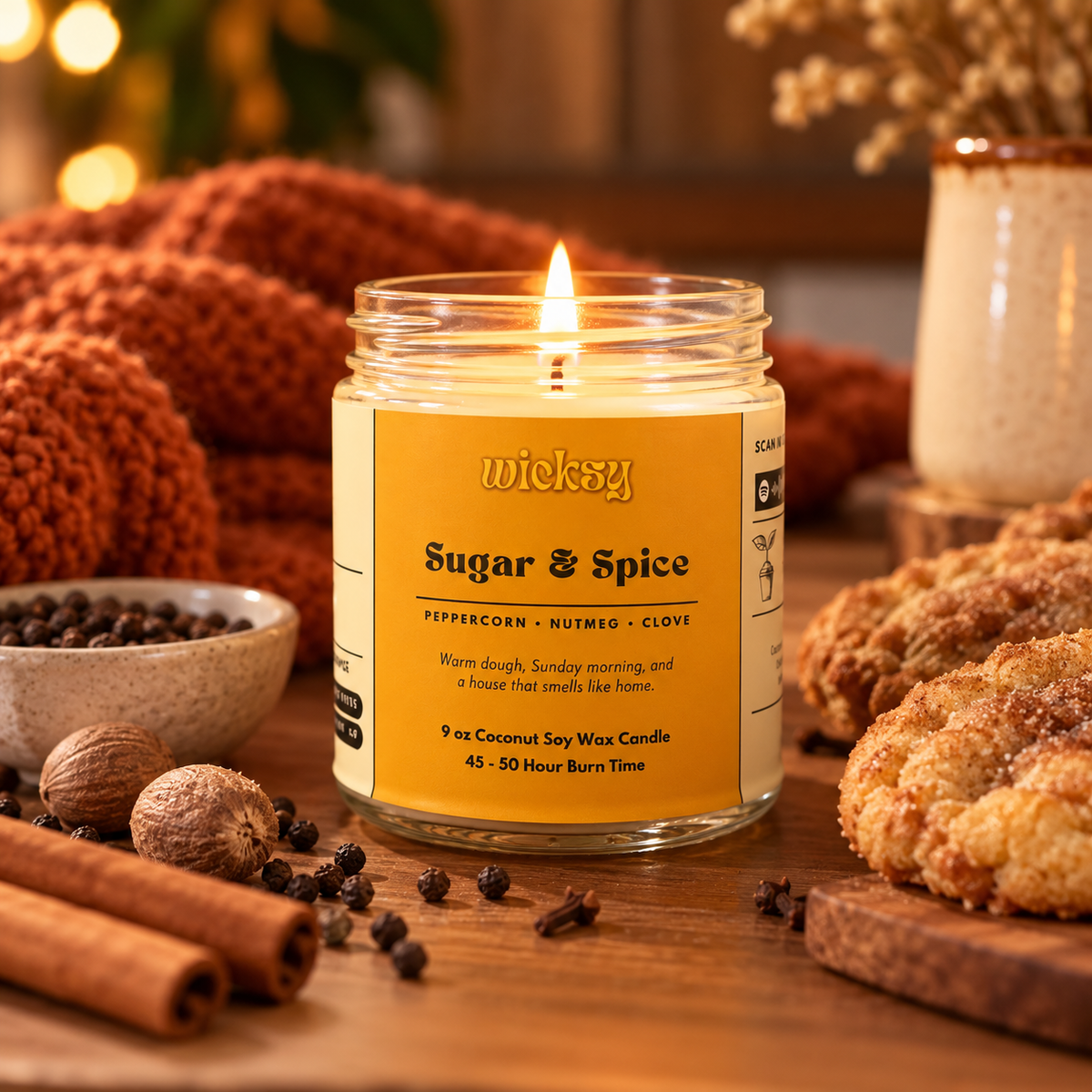 Sugar & Spice Candle