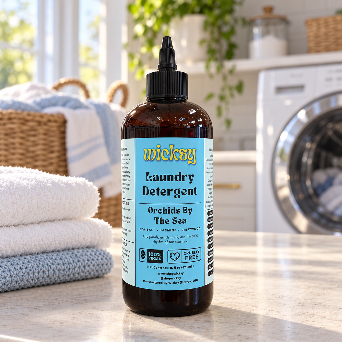 Orchids By The Sea Laundry Detergent