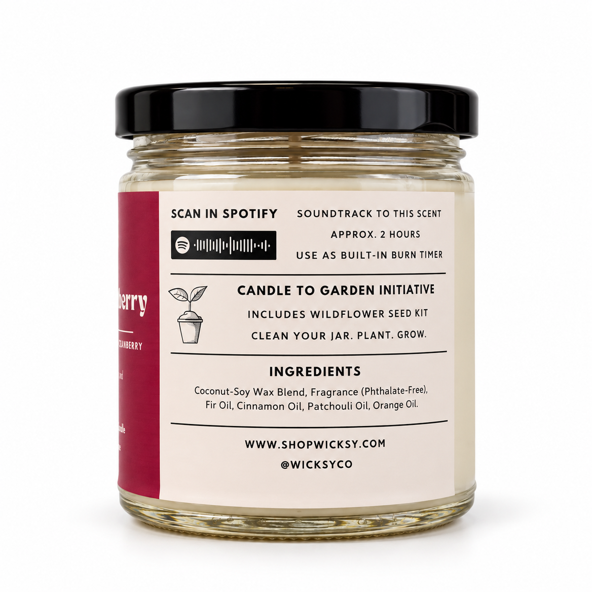 Festive Forestberry Candle