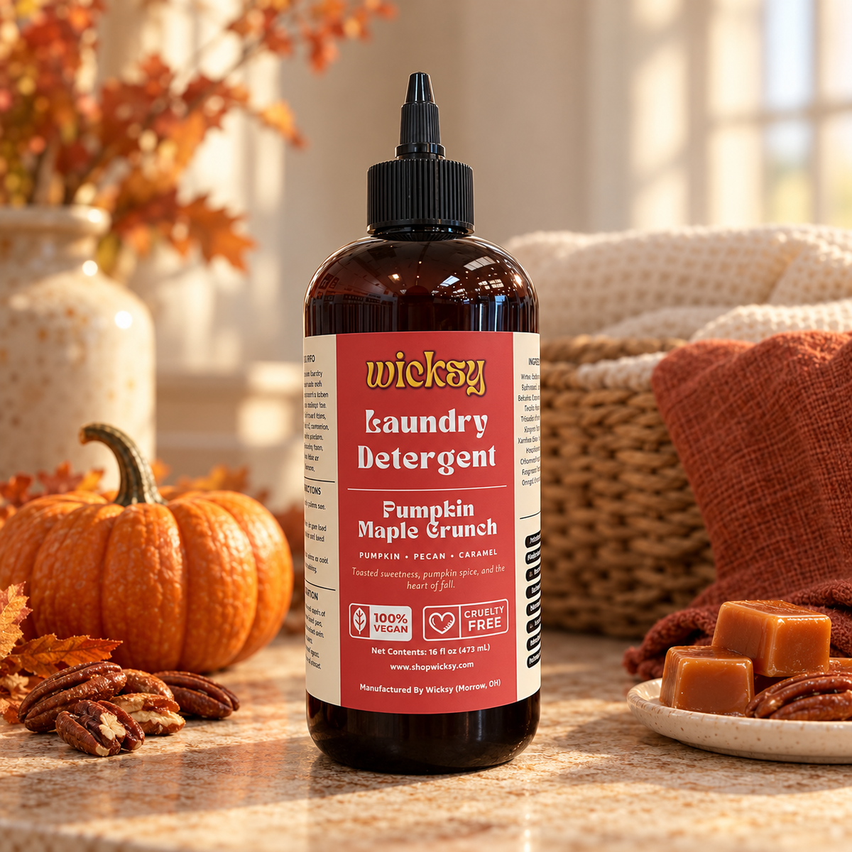 Pumpkin Maple Crunch Laundry Detergent