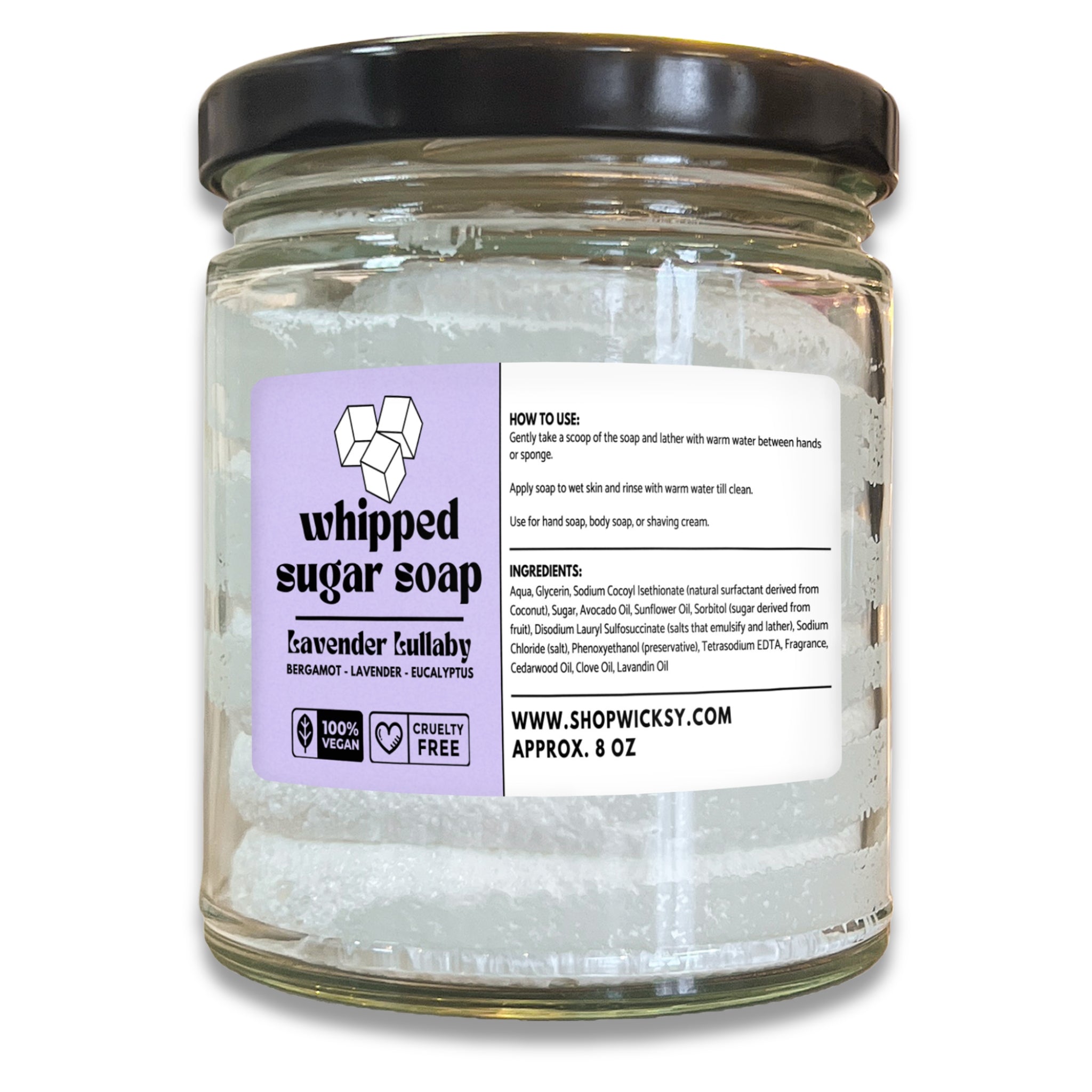 Whipped Sugar Soaps