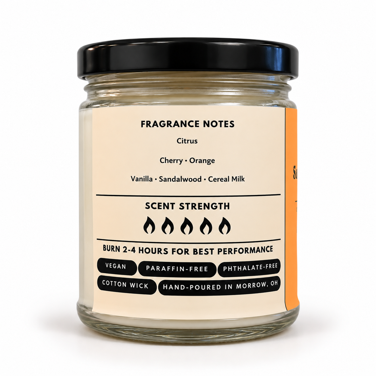 Saturday Morning Cartoons Candle