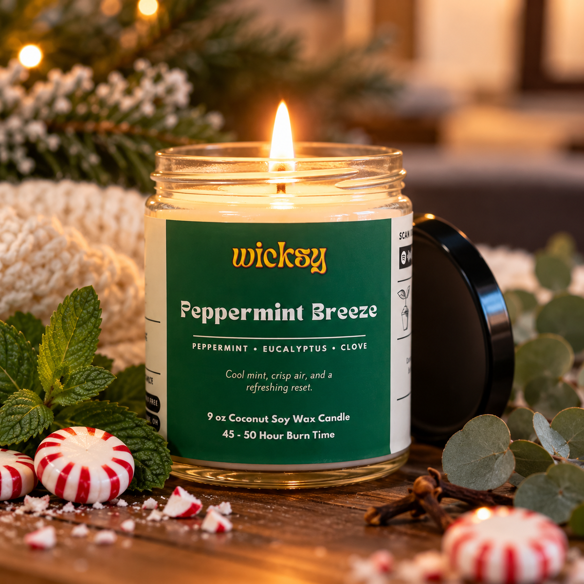 Peppermint Breeze Candle