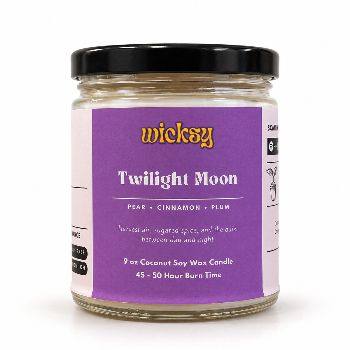Twilight Moon Candle