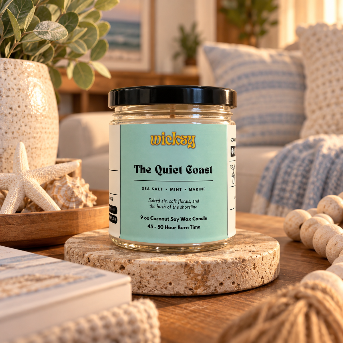 The Quiet Coast Candle