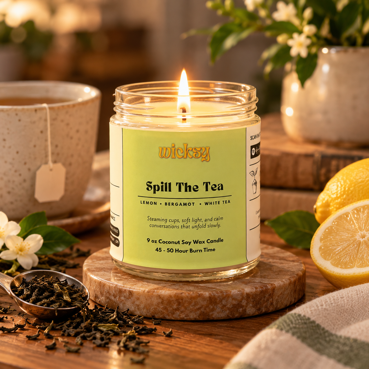 Spill The Tea Candle