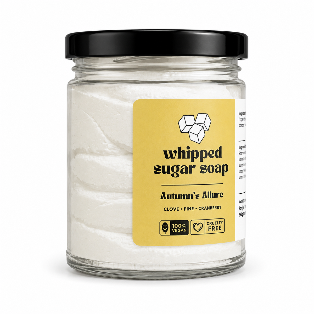 Whipped Sugar Soaps