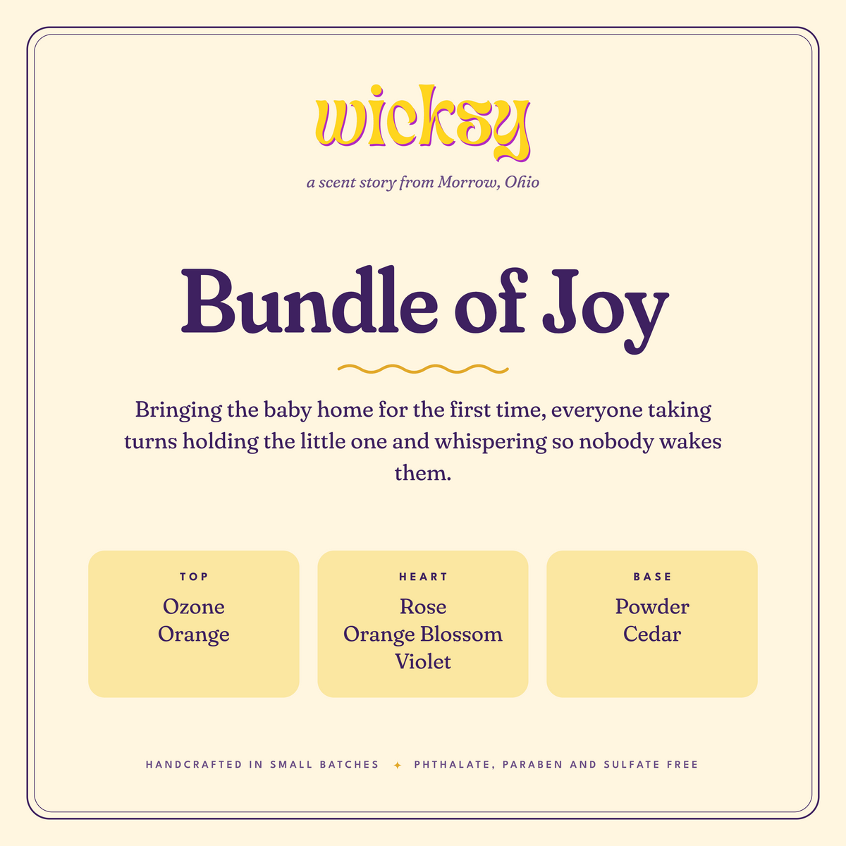 Bundle of Joy Car Freshener
