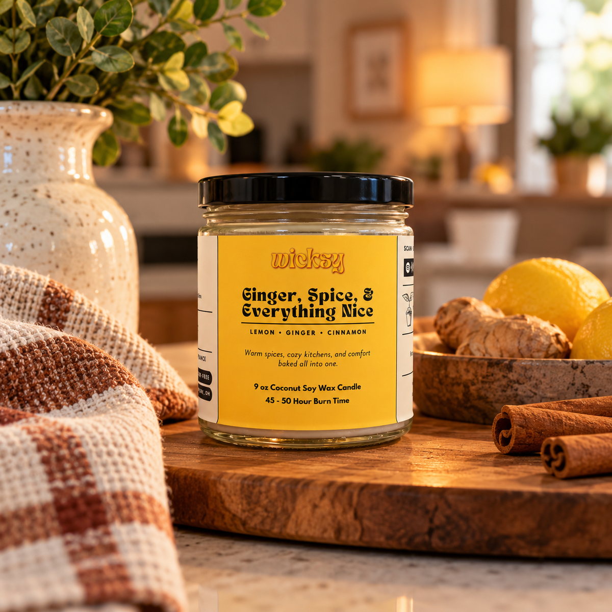 Ginger, Spice, & Everything Nice Candle