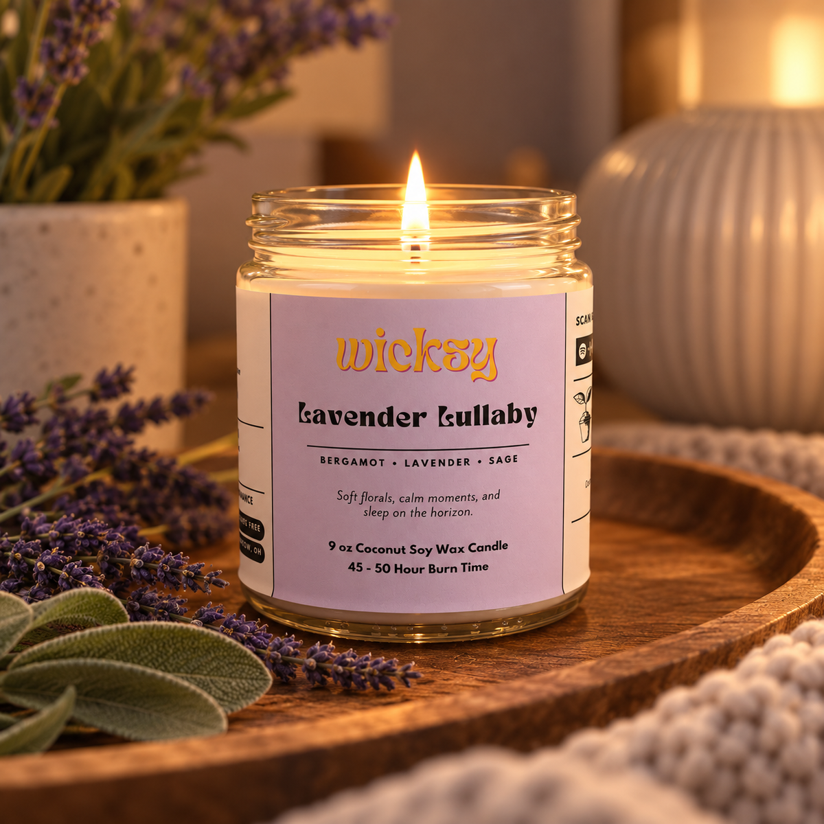 Lavender Lullaby Candle