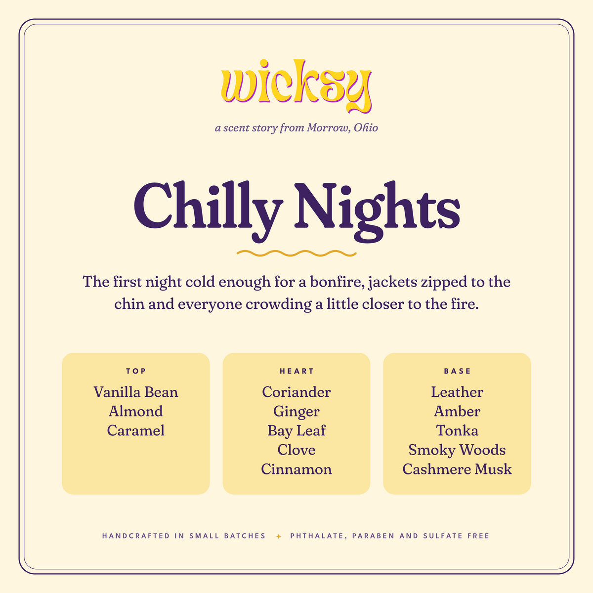 Chilly Nights Car Freshener
