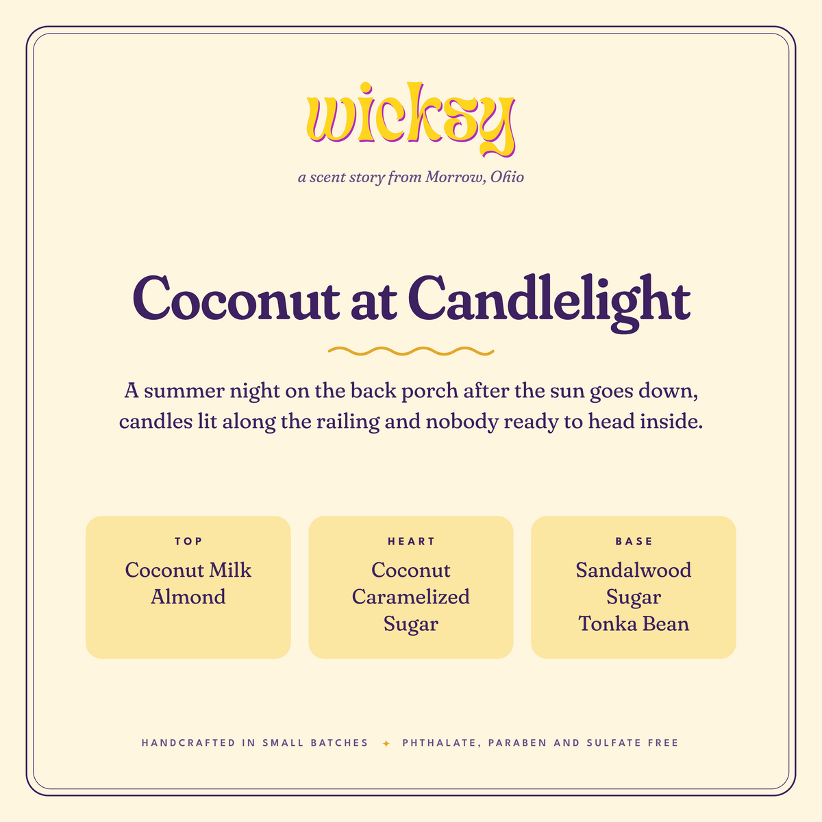 Coconut at Candlelight Candle