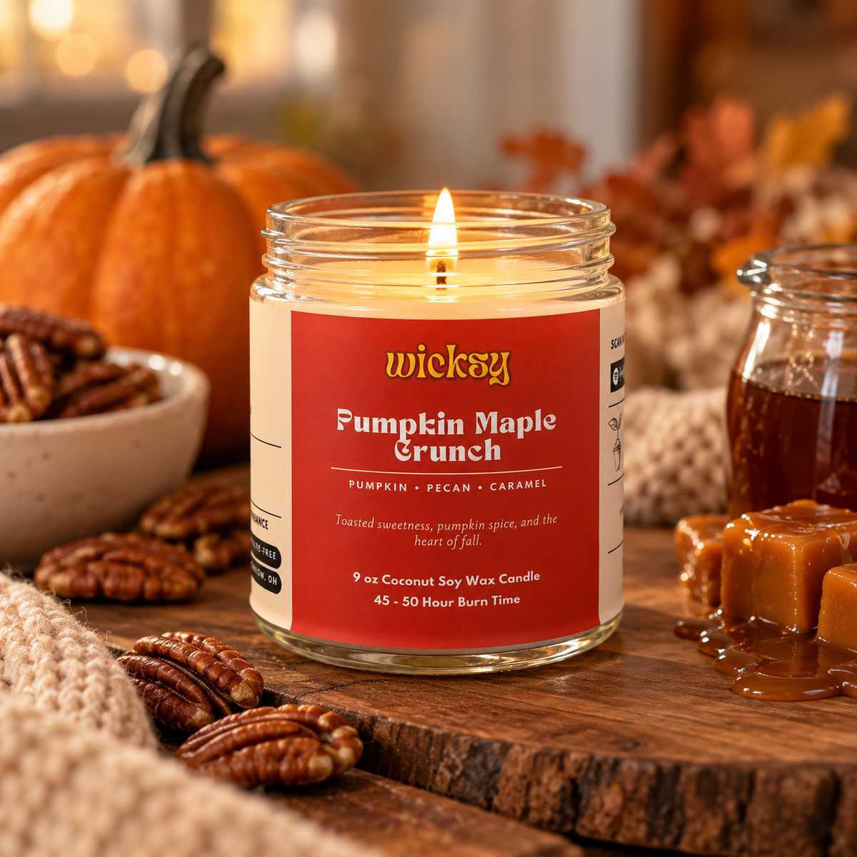 Pumpkin Maple Crunch Candle