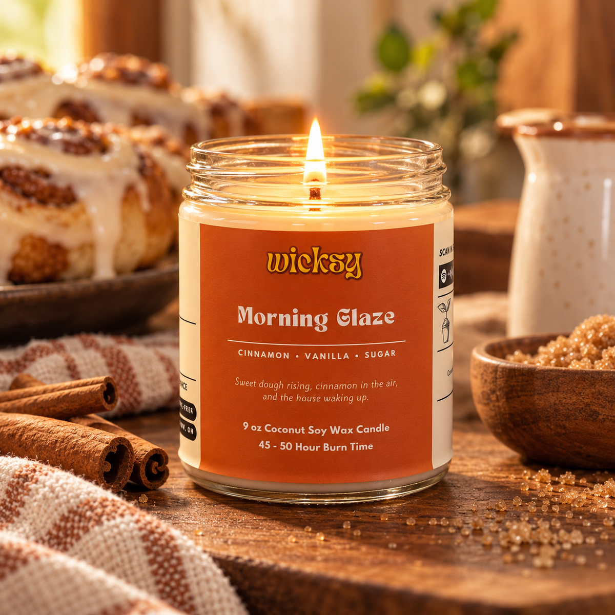 Morning Glaze Candle