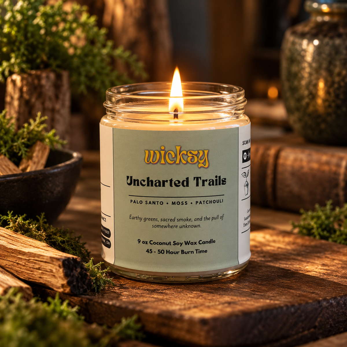 Uncharted Trails Candle