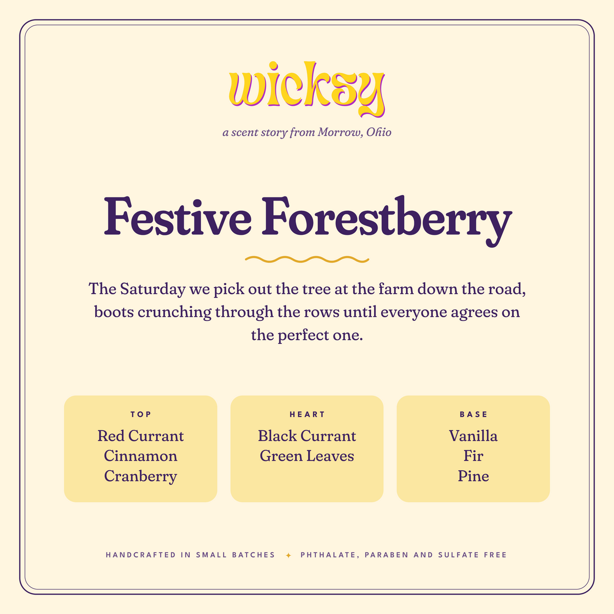 Festive Forestberry Candle