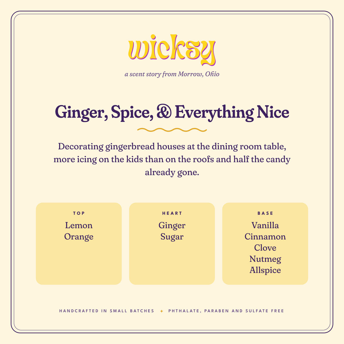 Ginger, Spice, & Everything Nice Car Freshener