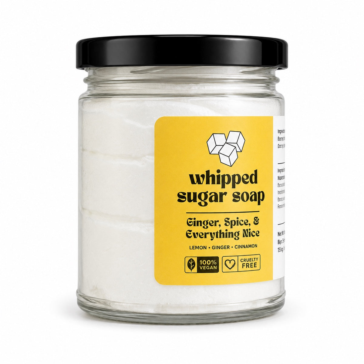 Whipped Sugar Soaps