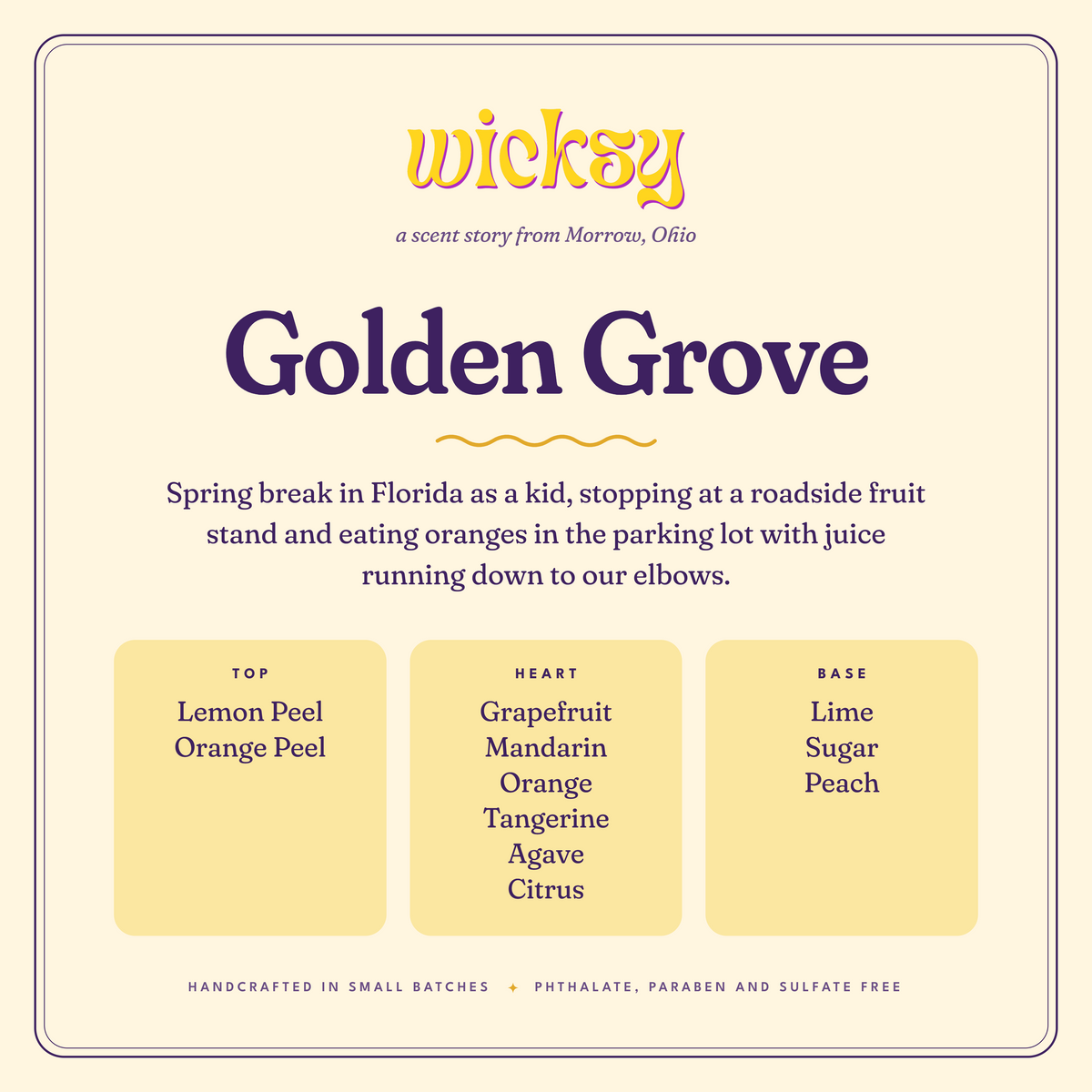 Golden Grove Whipped Sugar Soap