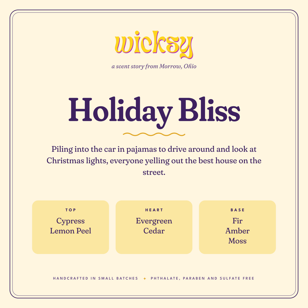 Holiday Bliss Candle