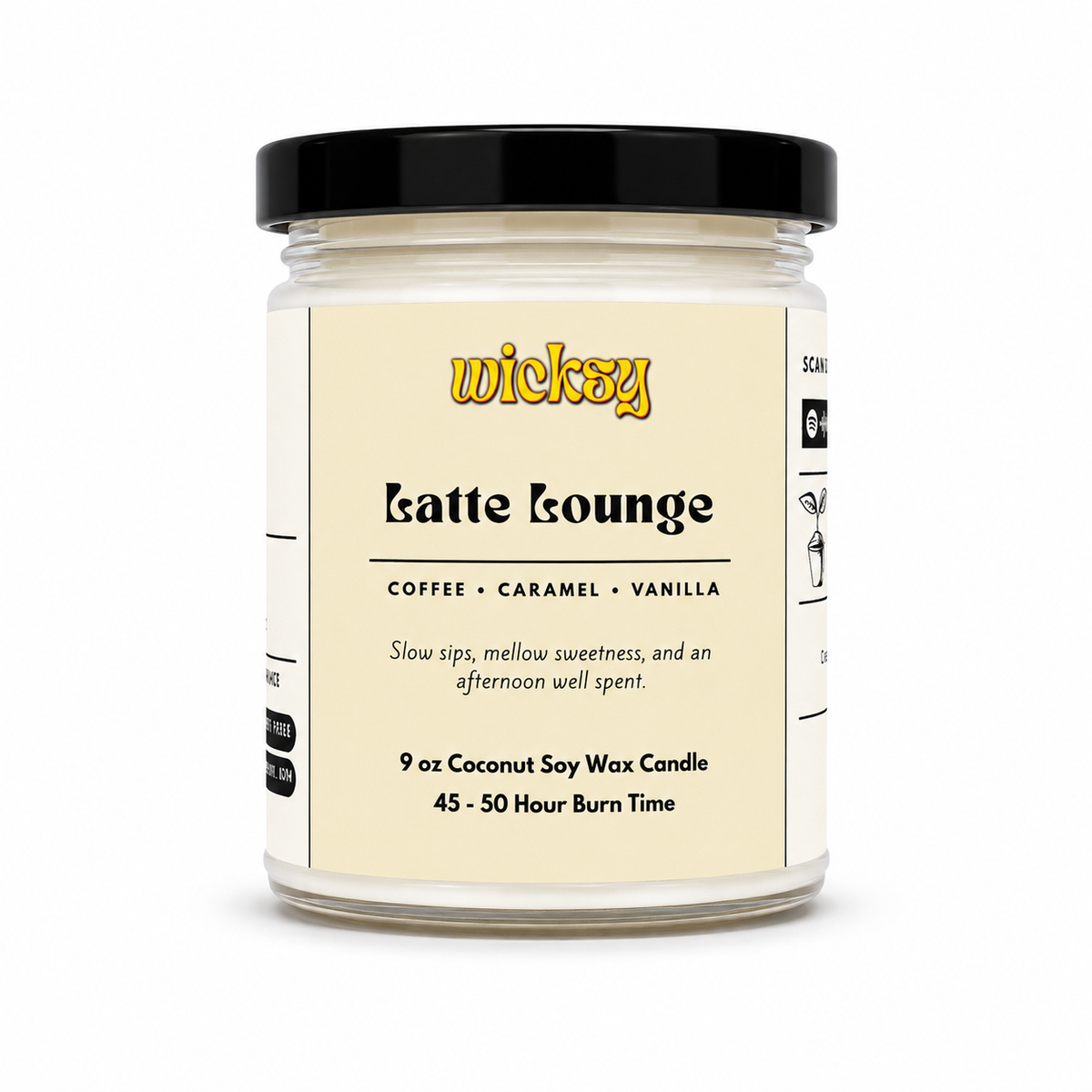 Latte Lounge Candle by Wicksy