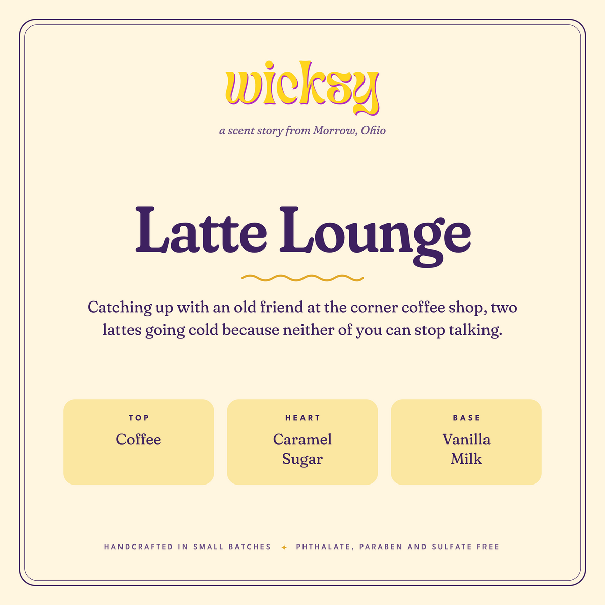 Latte Lounge Car Freshener