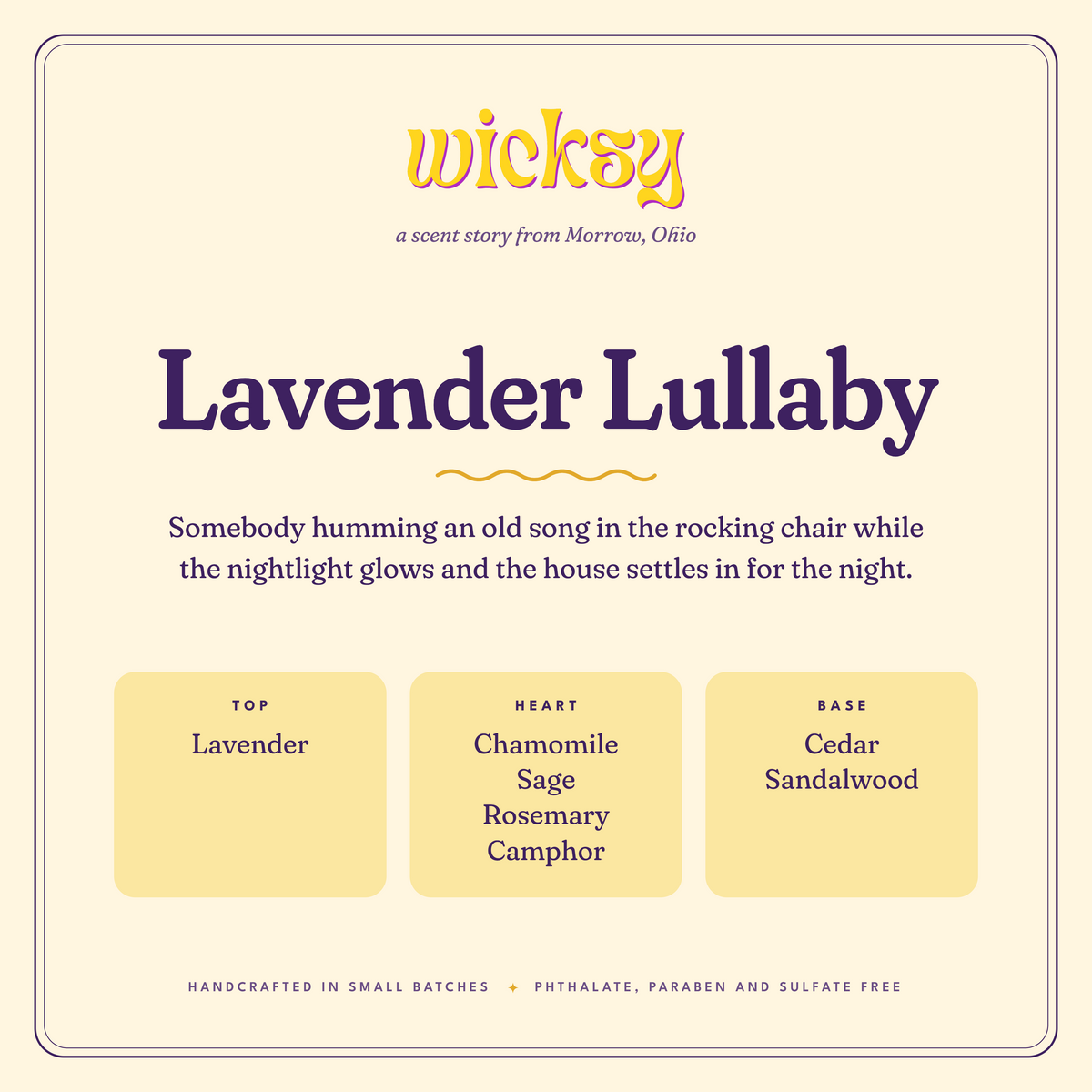 Lavender Lullaby Car Freshener