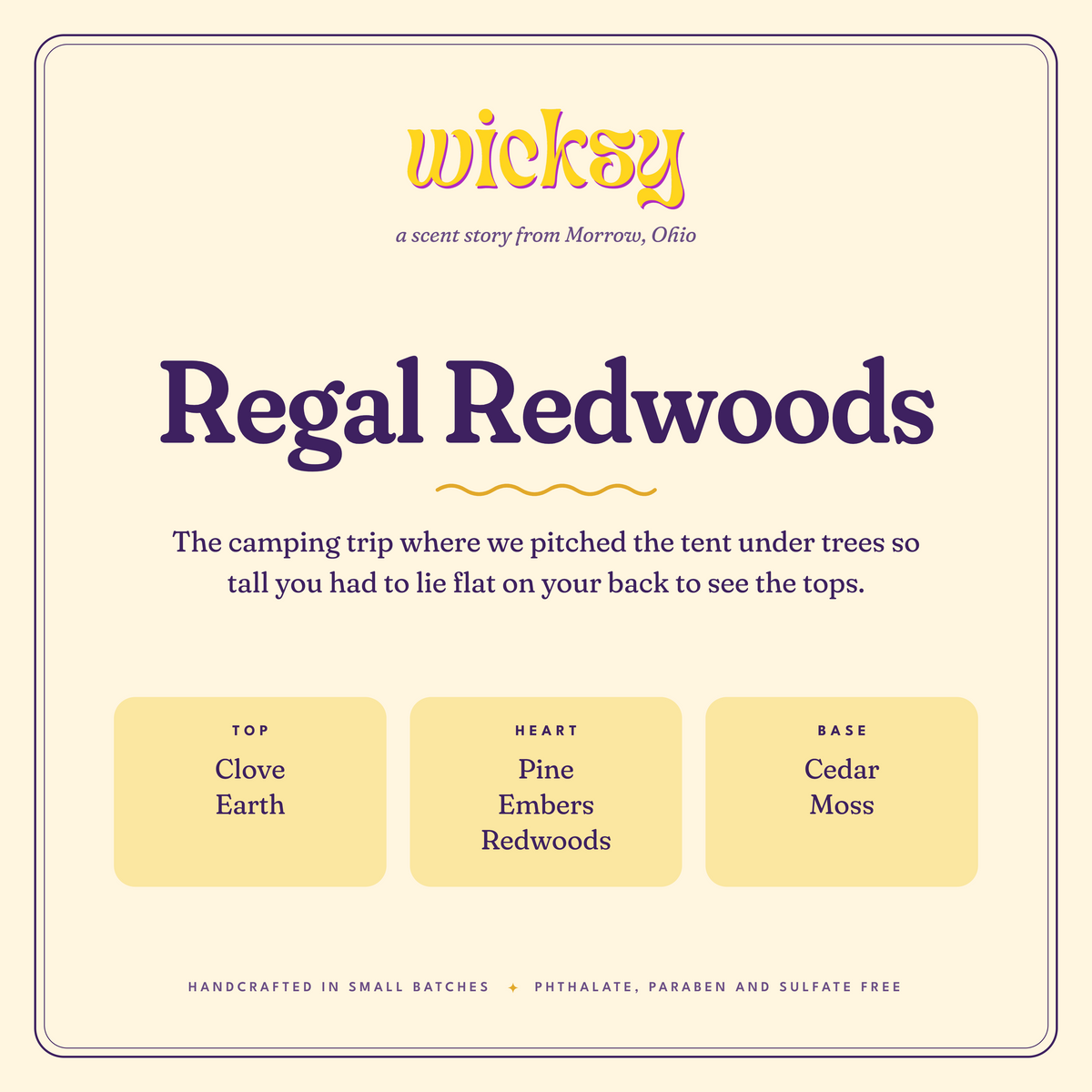 Regal Redwoods Candle