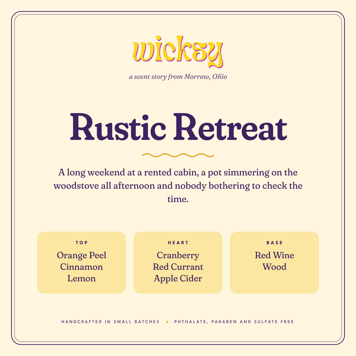 Rustic Retreat Candle
