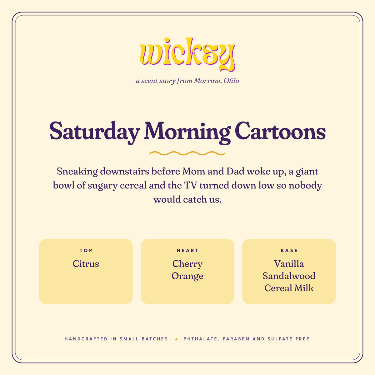 Saturday Morning Cartoons Car Freshener