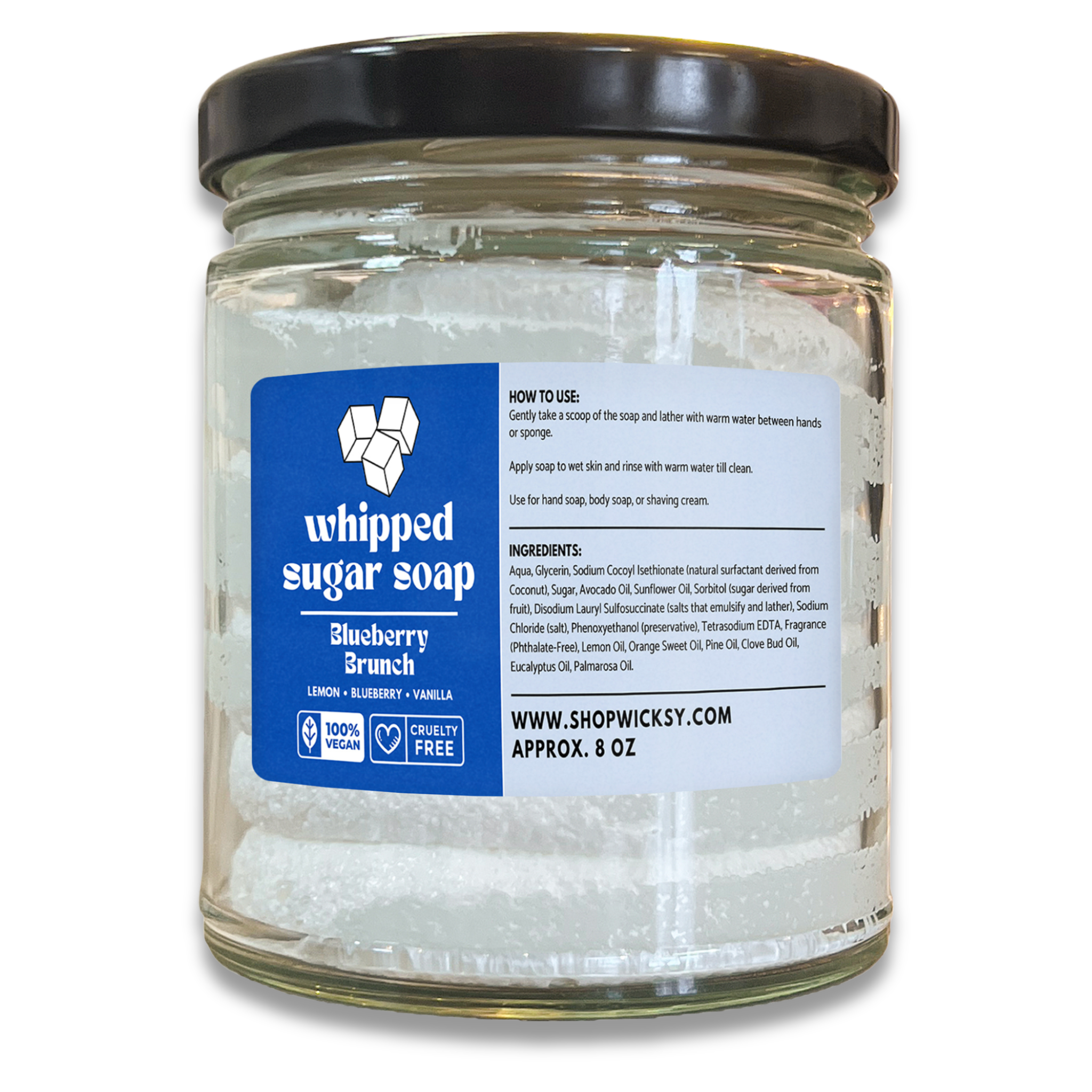 Whipped Sugar Soaps