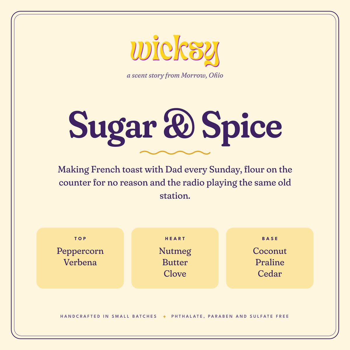 Sugar & Spice Candle