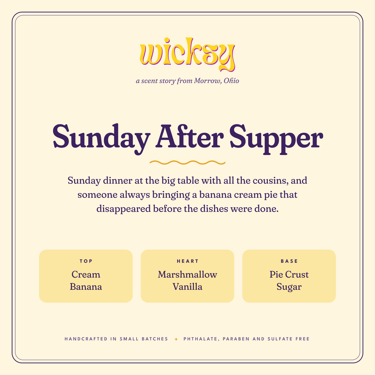 Sunday After Supper Candle