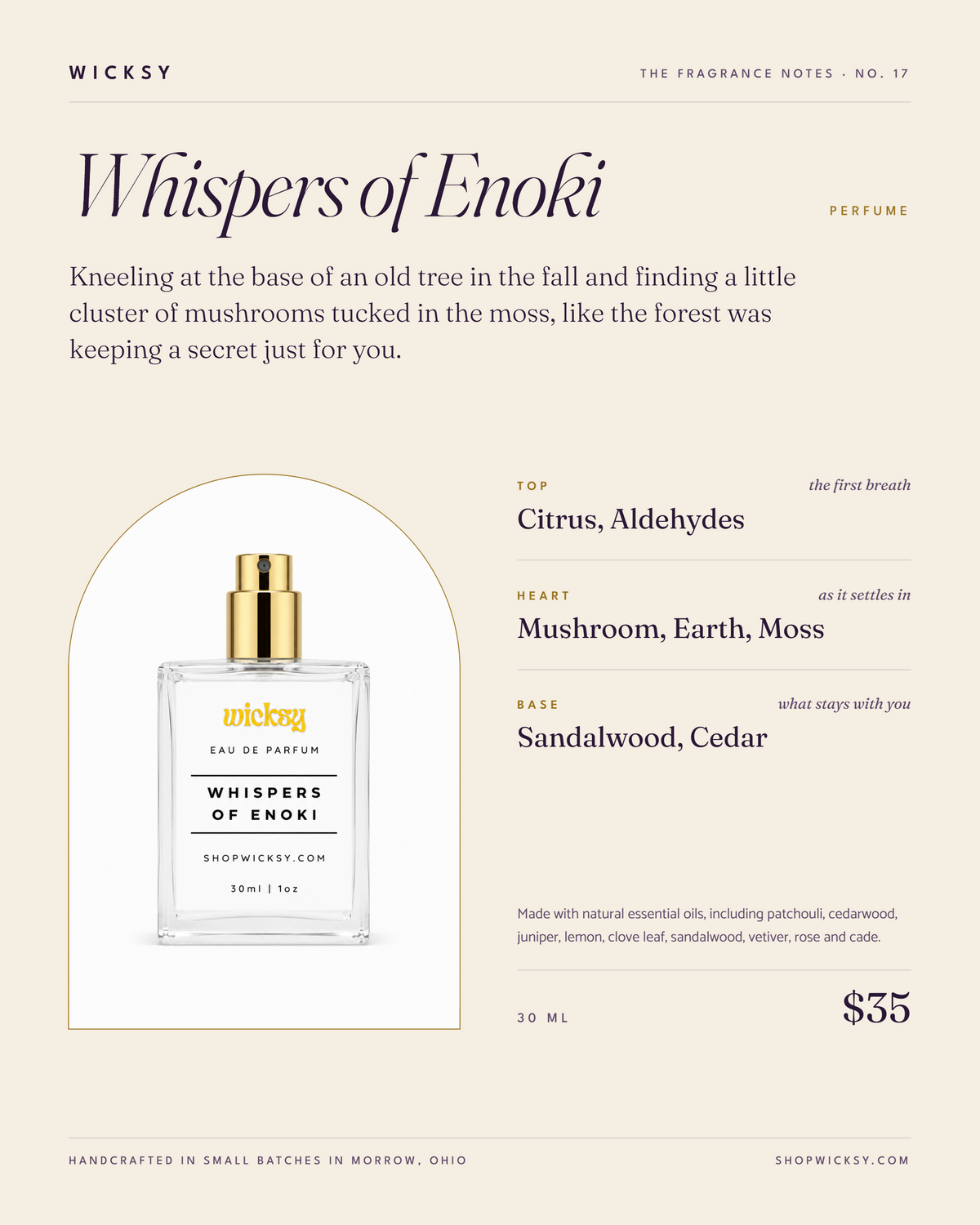 Whispers of Enoki Perfume by Wicksy, photo 2