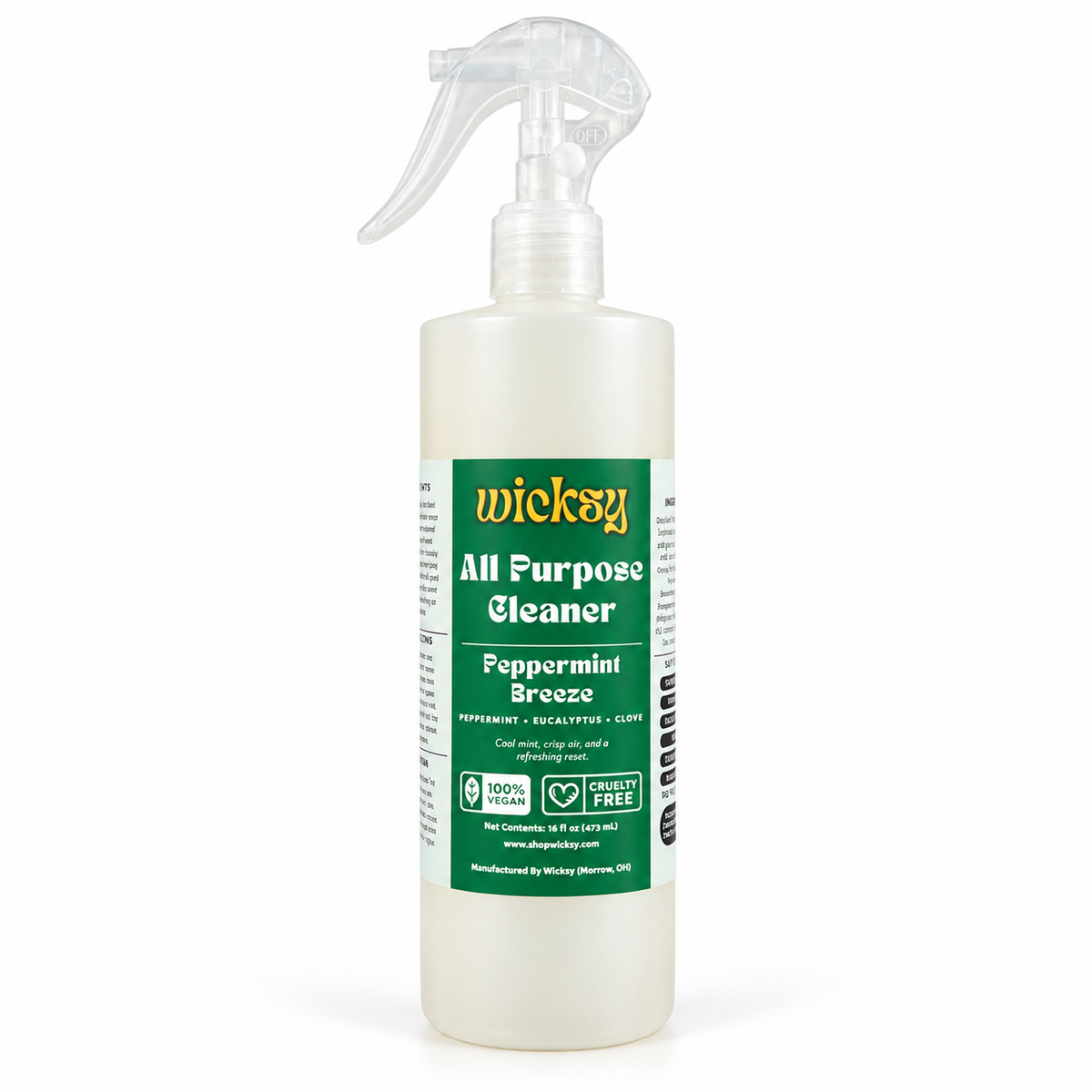 Peppermint Breeze All Purpose Cleaner by Wicksy