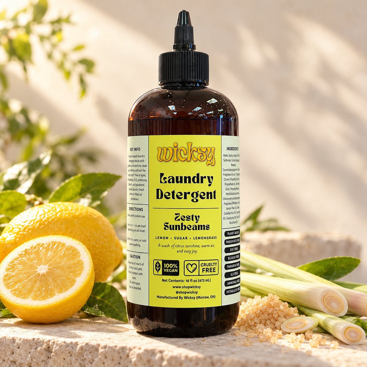 Zesty Sunbeams Laundry Detergent