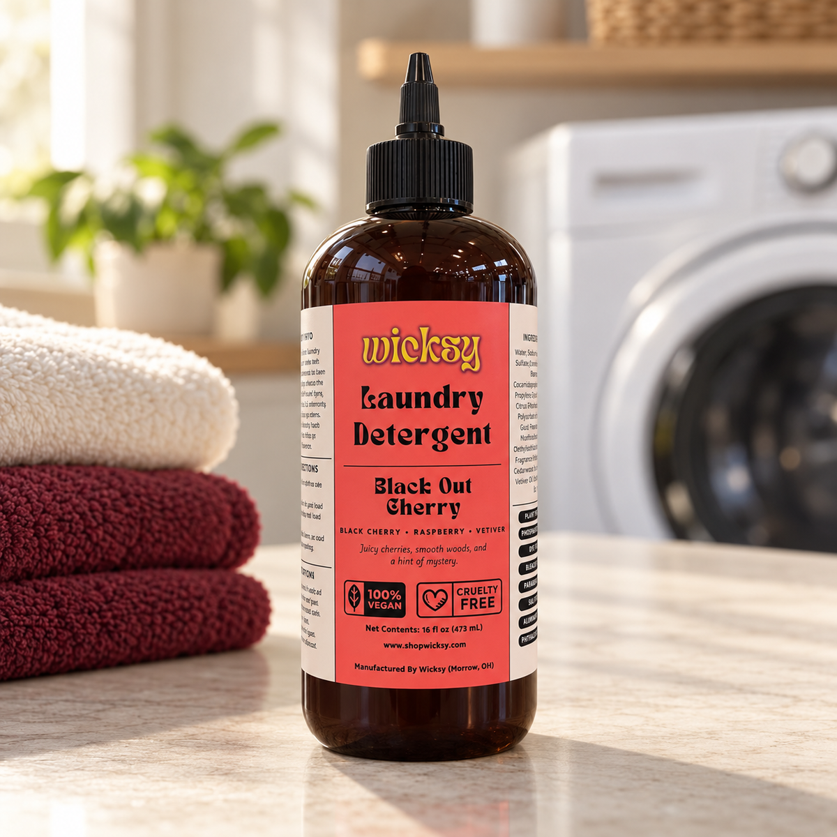 Black Out Cherry Laundry Detergent