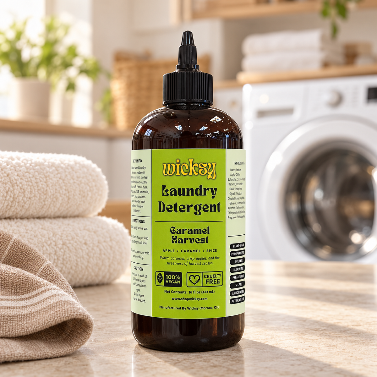 Caramel Harvest Laundry Detergent