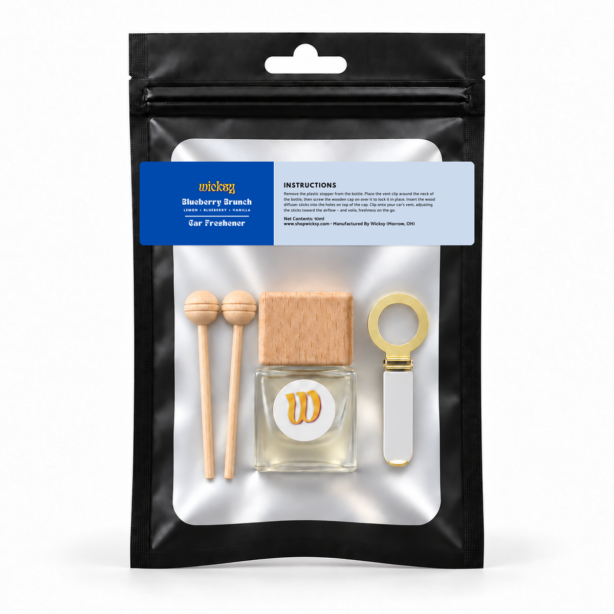 Blueberry Brunch Car Freshener