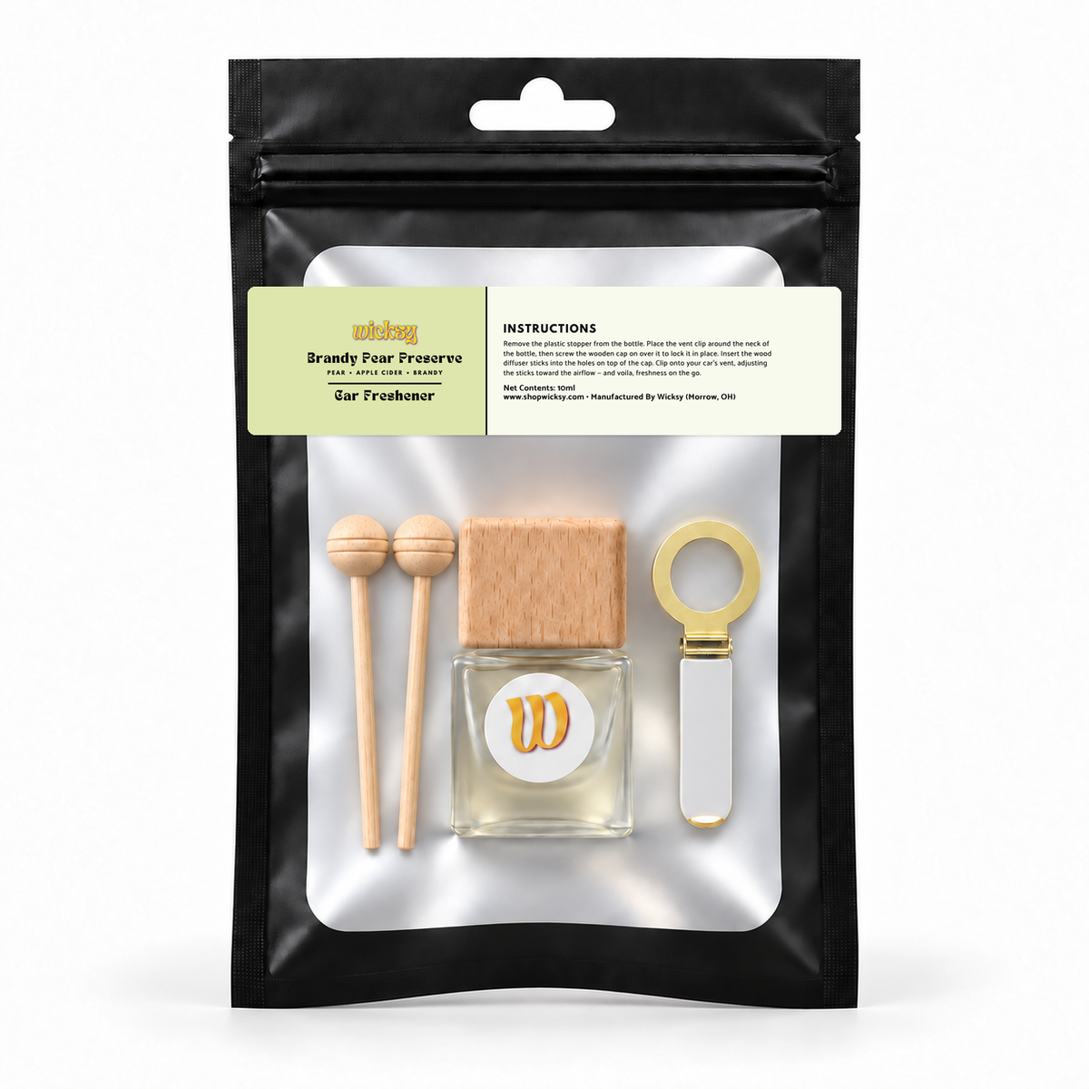 Brandy Pear Preserve Car Freshener