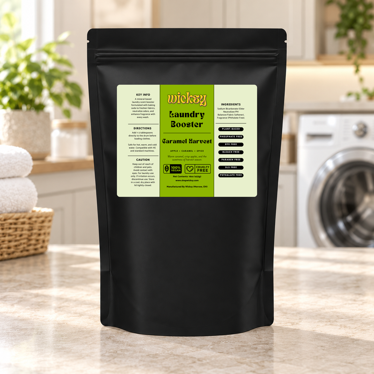 Caramel Harvest Laundry Scent Booster