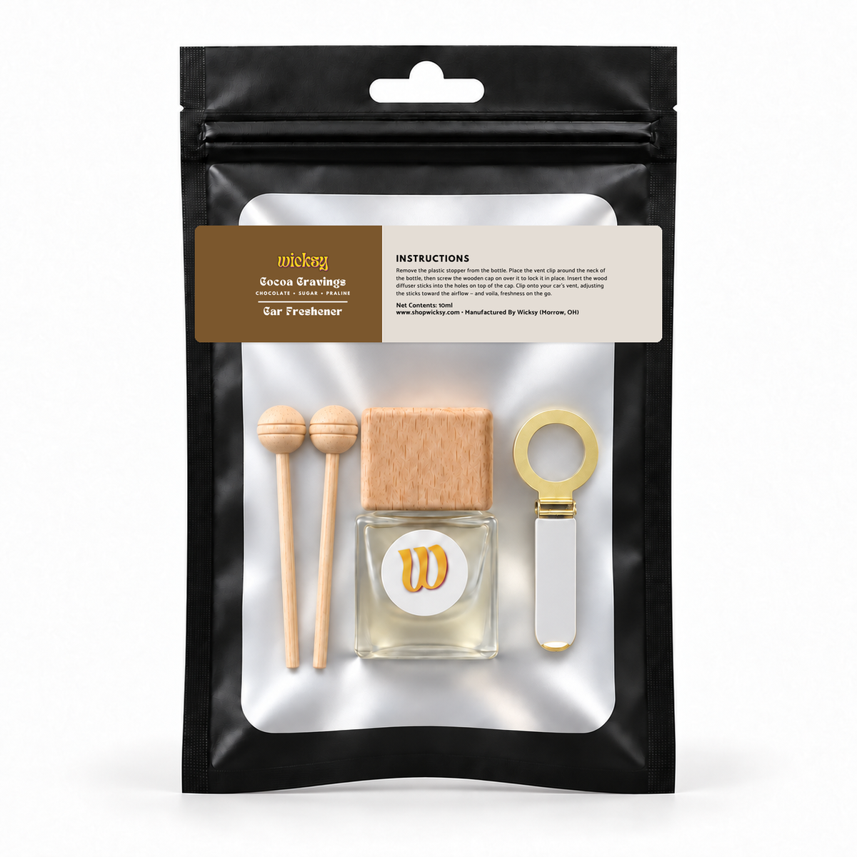 Cocoa Cravings Car Freshener