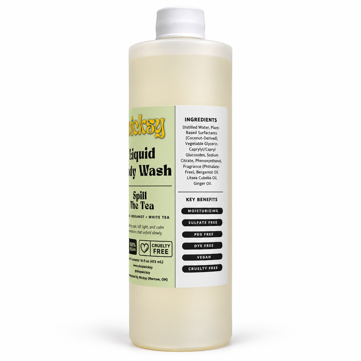 Spill The Tea Body Wash by Wicksy, photo 3